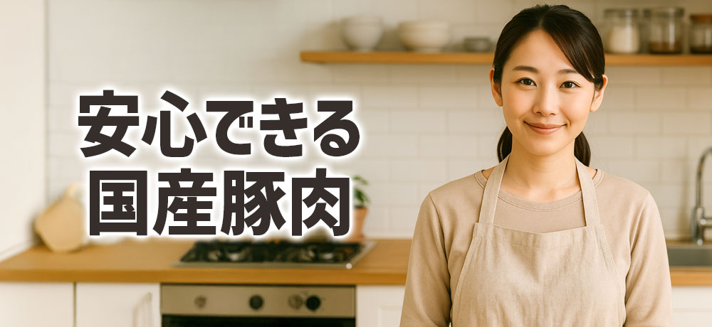 トレーサビリティ制度で安心できる国産豚肉