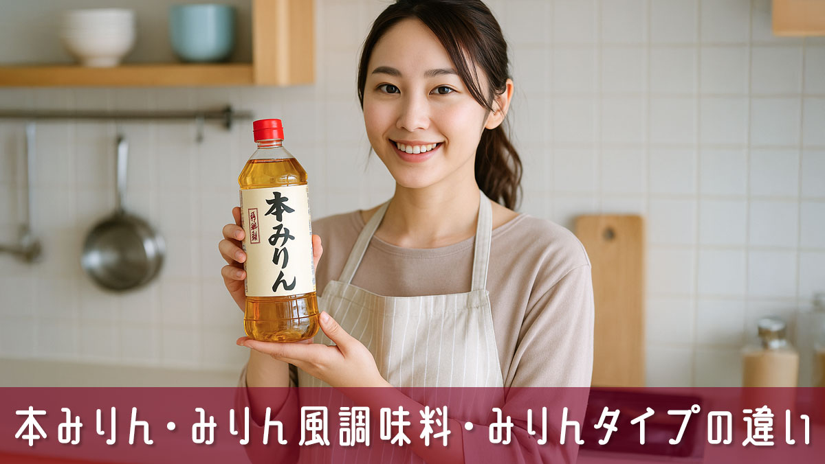 本みりん・みりん風調味料・みりんタイプの違いを解説！選び方と使い分け