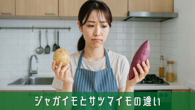 ジャガイモとサツマイモの違いや使い分けを知ると料理が変わる？