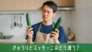 きゅうりとズッキーニはどう違う？知っておきたい使い分けと使い方