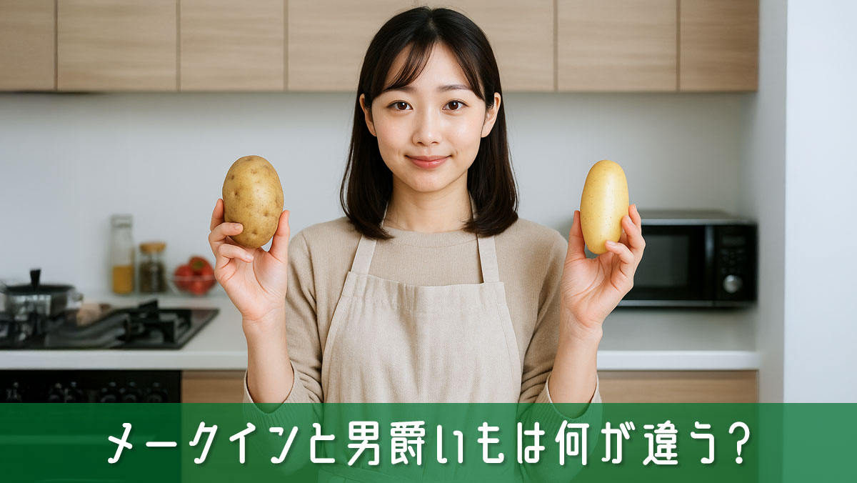 メークインと男爵いもは何が違う？もう迷わない料理に適したじゃがいも選び
