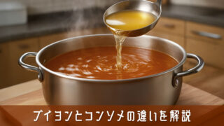 ブイヨンとコンソメの違いを解説！料理の仕上がりが良くなる使い分け