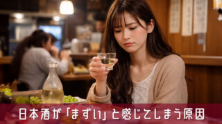 日本酒が「まずい」と感じてしまう原因と美味しく飲むための秘訣と選び方