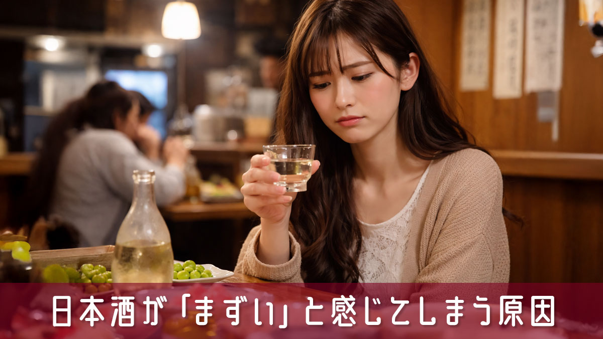 日本酒が「まずい」と感じてしまう原因と美味しく飲むための秘訣と選び方
