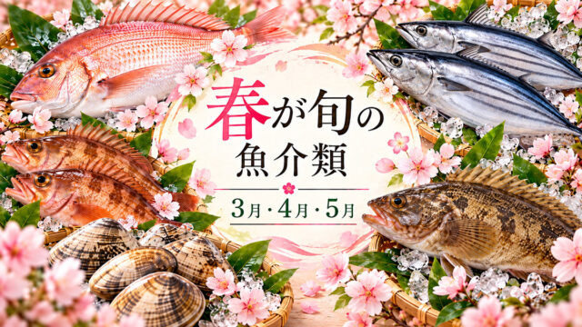 春が旬の魚介類一覧｜3月・4月・5月のおすすめ魚介と美味しい食べ方