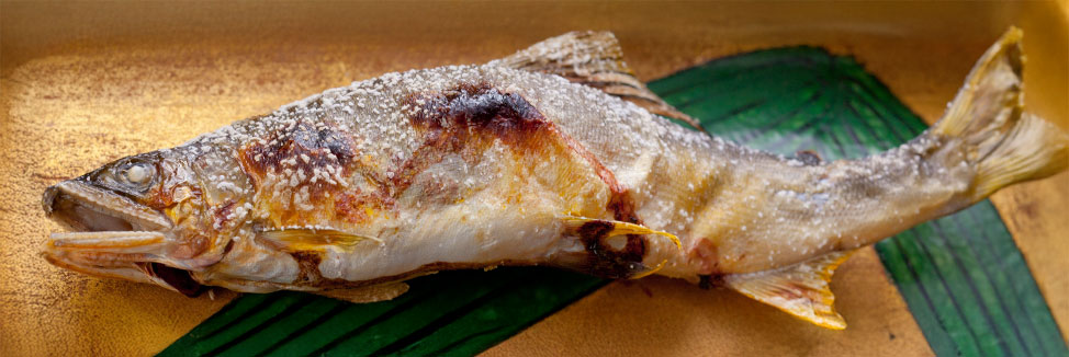 蓼酢は、昔から鮎の塩焼きに欠かせない調味料