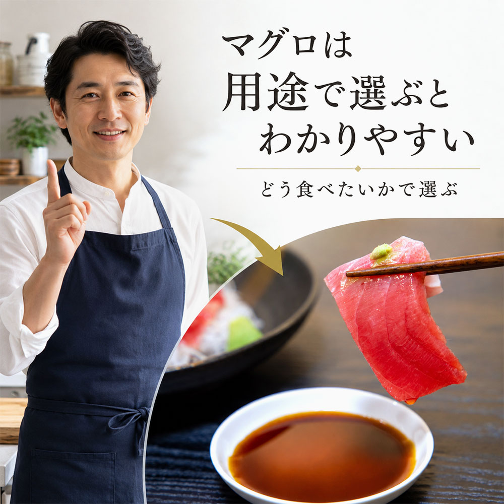 マグロの種類は用途に合わせて選ぶとわかりやすい