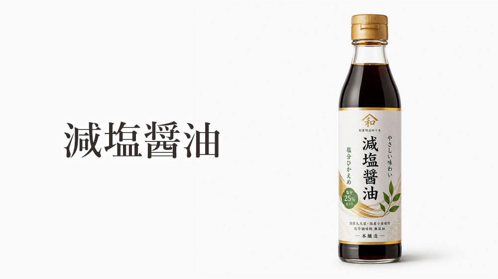 減塩醤油
