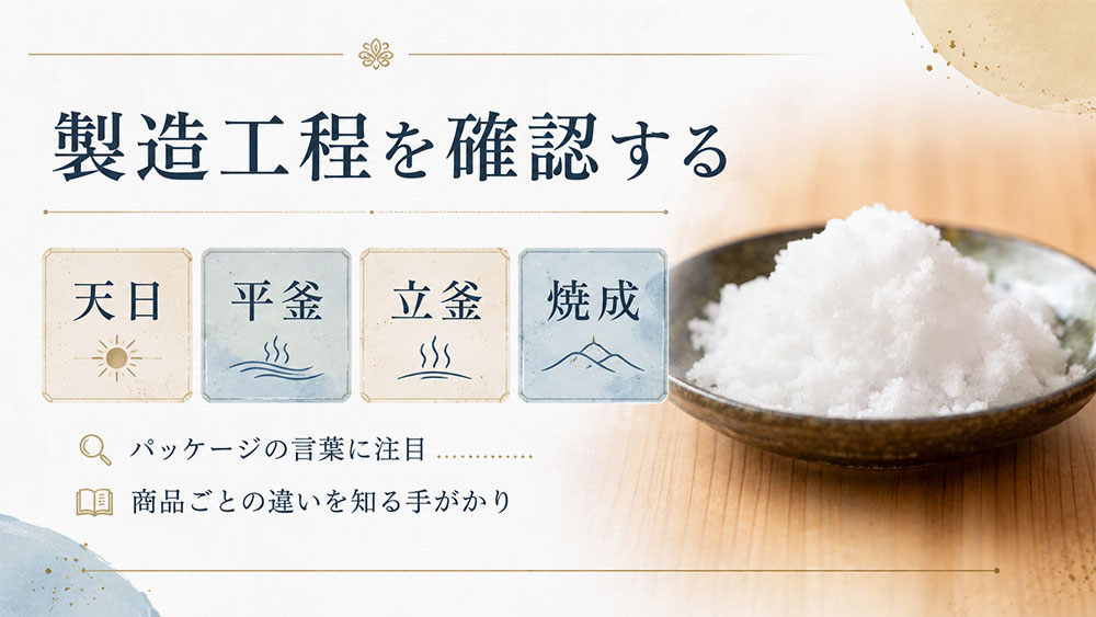 製造工程を確認する
