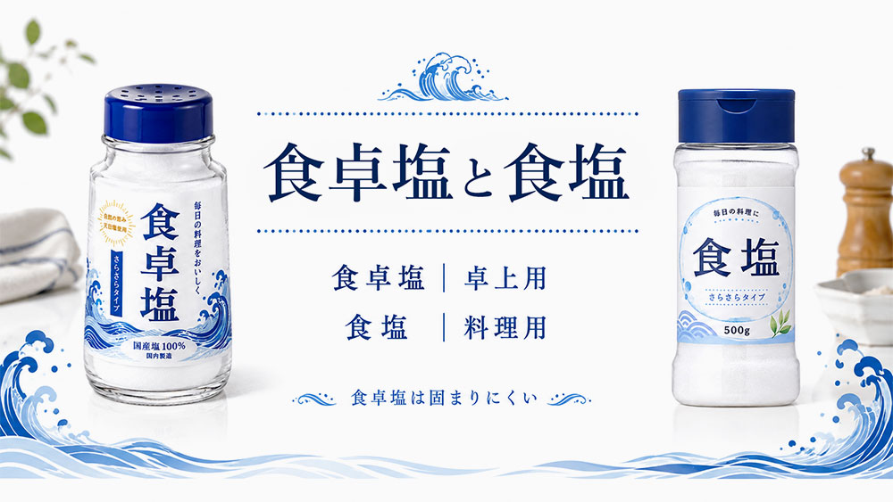 食塩と食卓塩