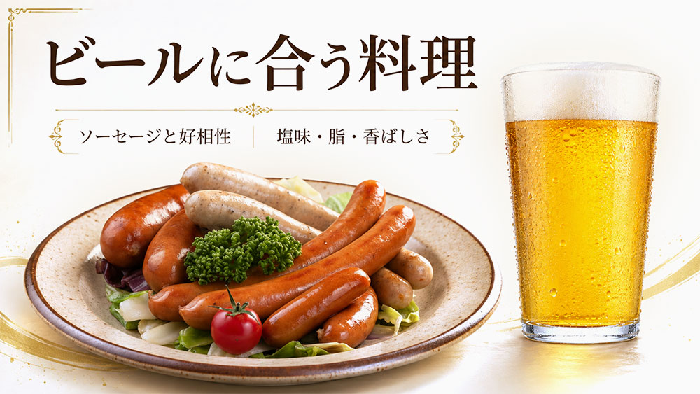 ビールに合う料理