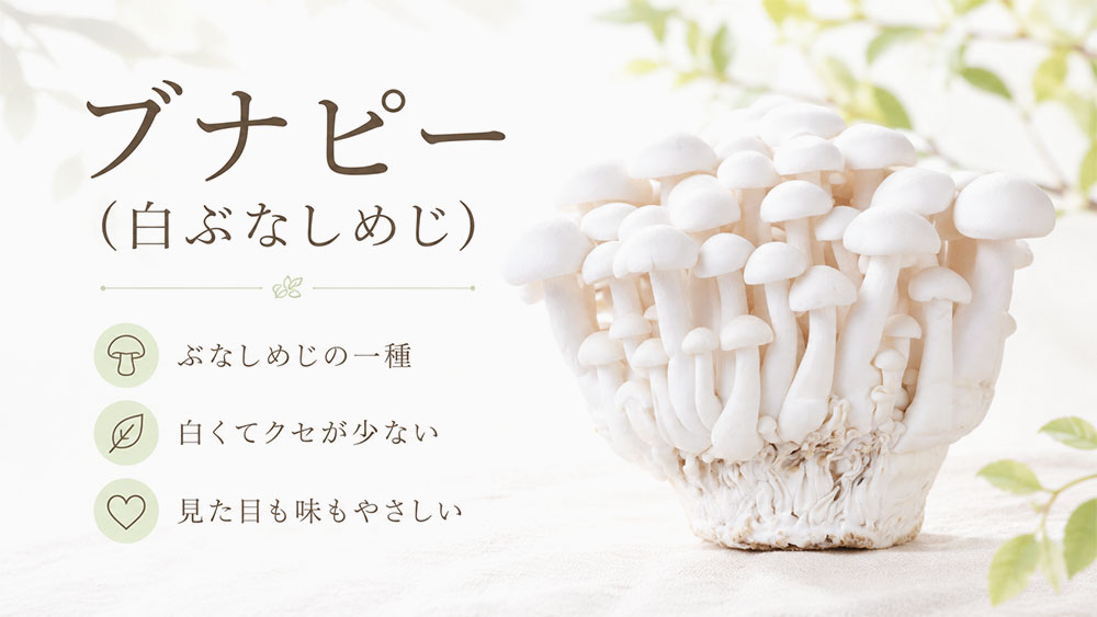 ブナピー（白ぶなしめじ）