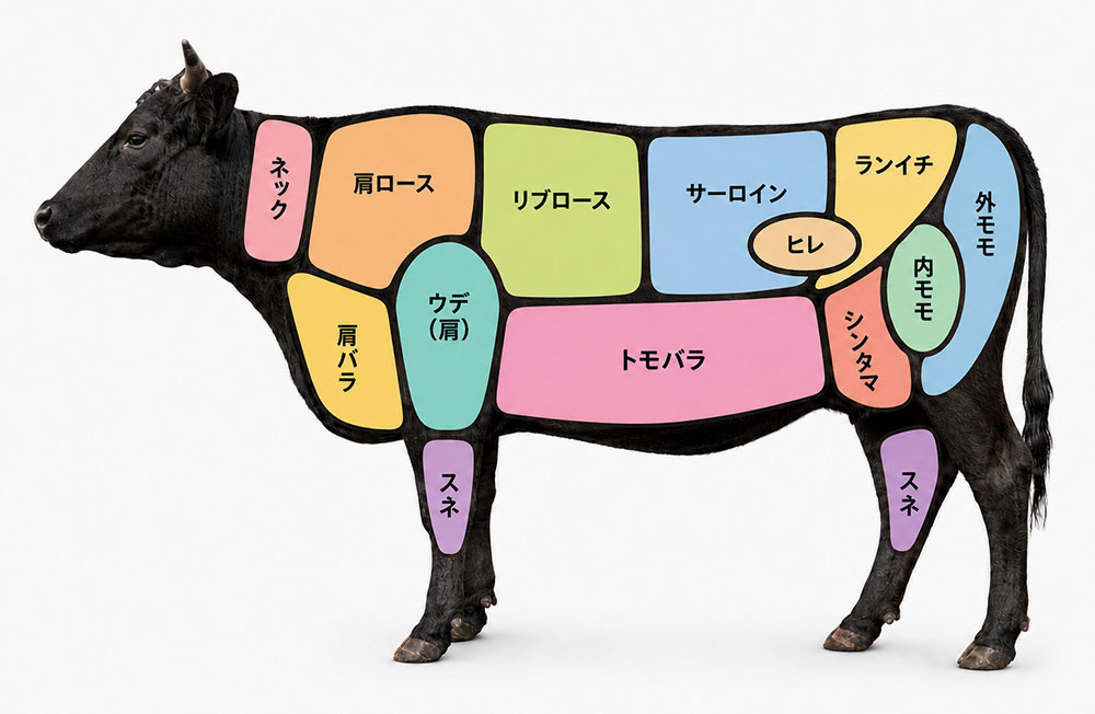 牛肉の部位
