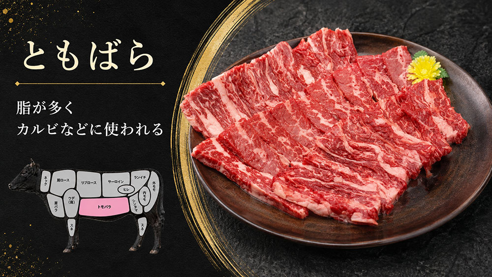 ともばら｜脂が多くカルビなどに使われる