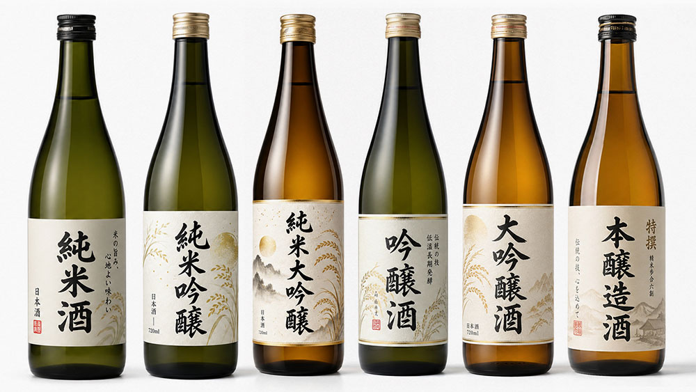 日本酒の種類を簡単に知っておこう