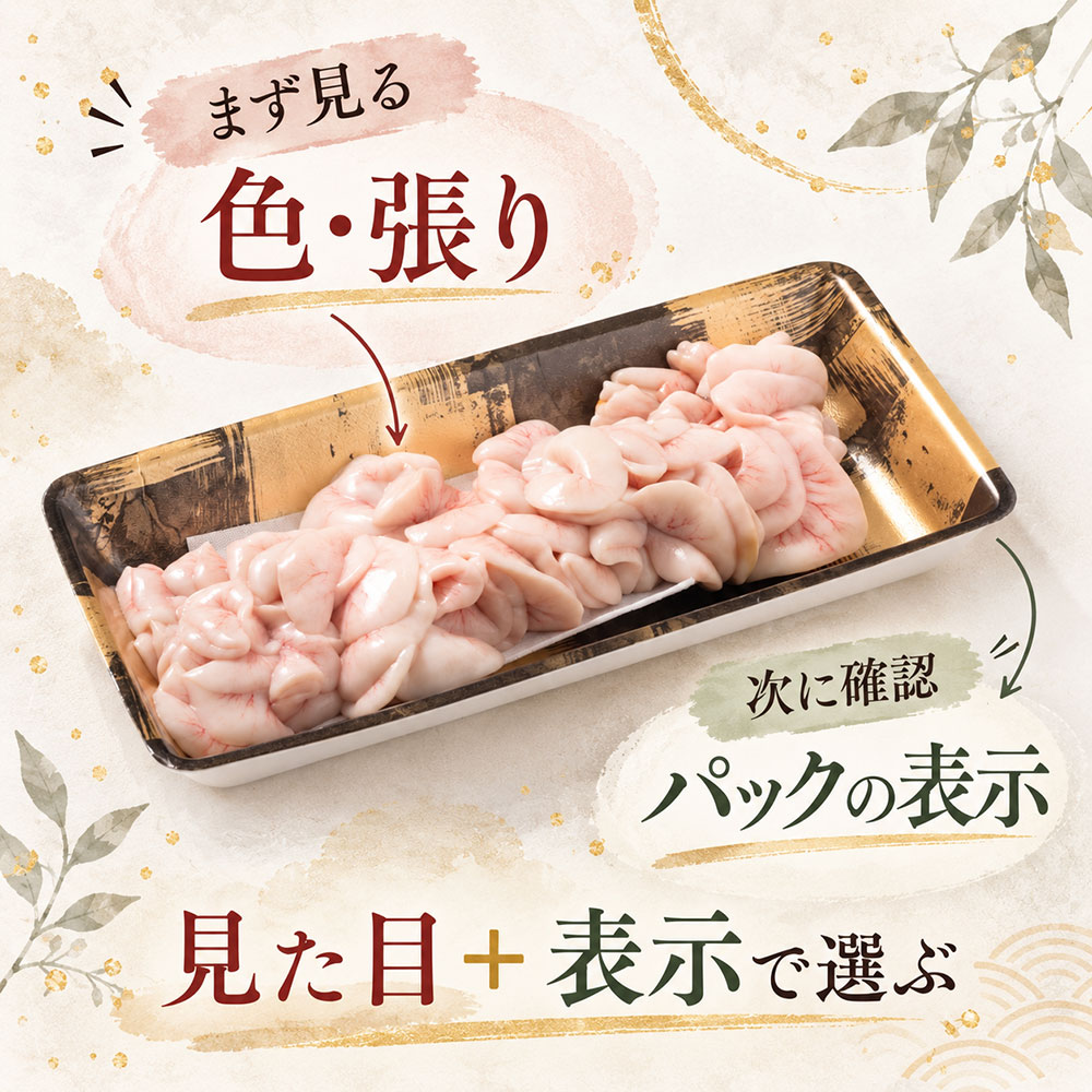 スーパーで迷わない！旬のおいしい鱈の白子を選ぶポイント