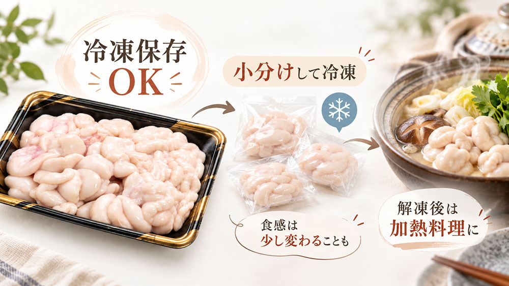 冷凍できる？解凍後の食感も考えて料理を選ぶ