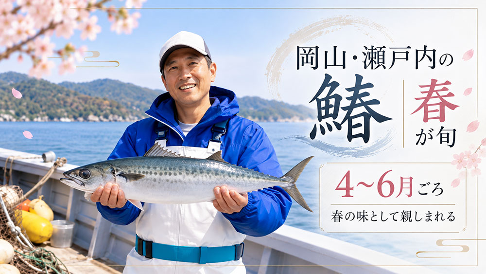 岡山・瀬戸内では春が旬｜4〜6月頃に親しまれる理由