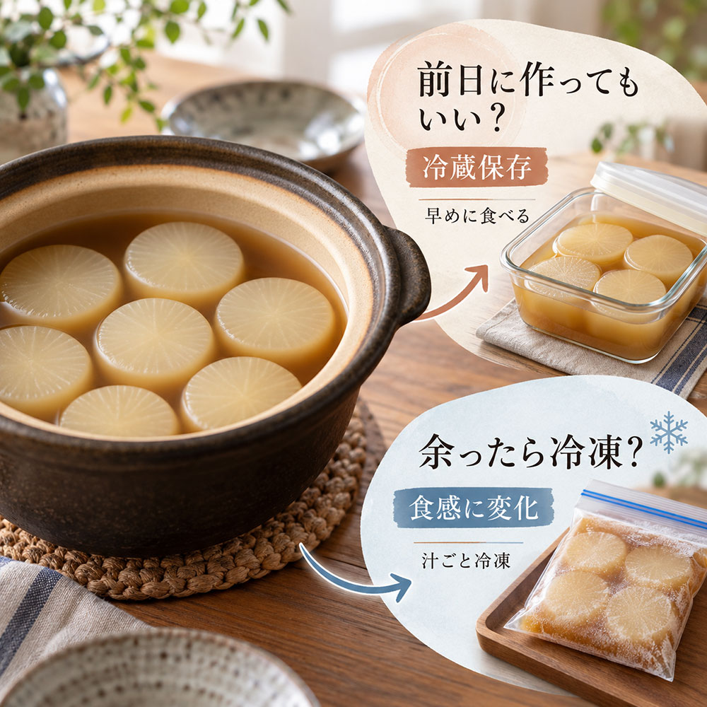 大根の煮物についてよくある疑問
