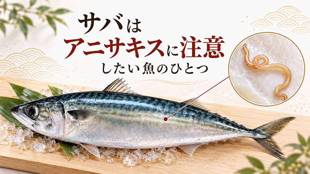 そもそもサバはアニサキスが多い魚