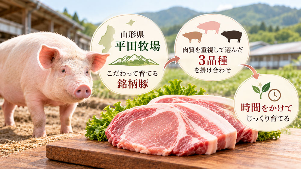 平田牧場三元豚はどんな豚？飼育へのこだわりと特徴