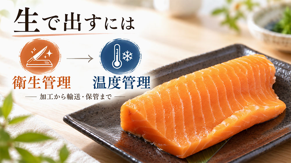 鮮度だけでは決まらない！加工・輸送で大切な衛生管理