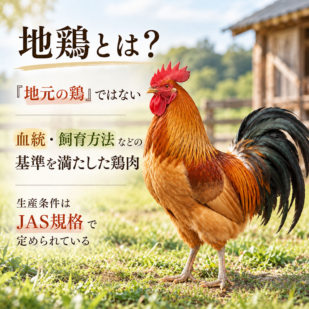 地鶏とは？名前だけではわからない本当の定義