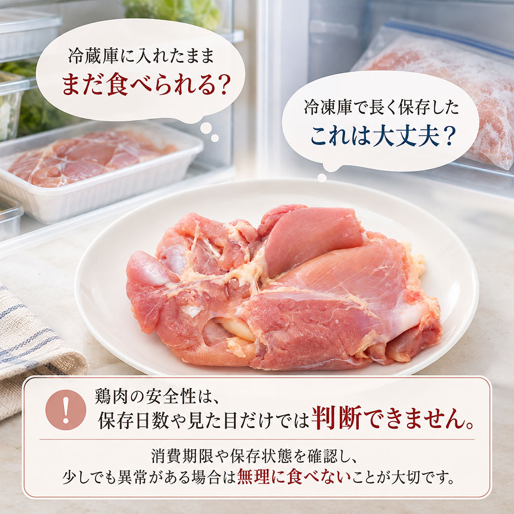 こんな鶏肉はどうする?傷みや保存中の疑問を解決