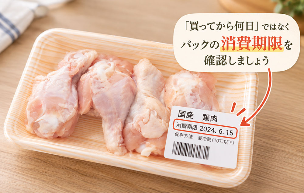冷蔵保存の日持ちは?消費期限と開封後の考え方