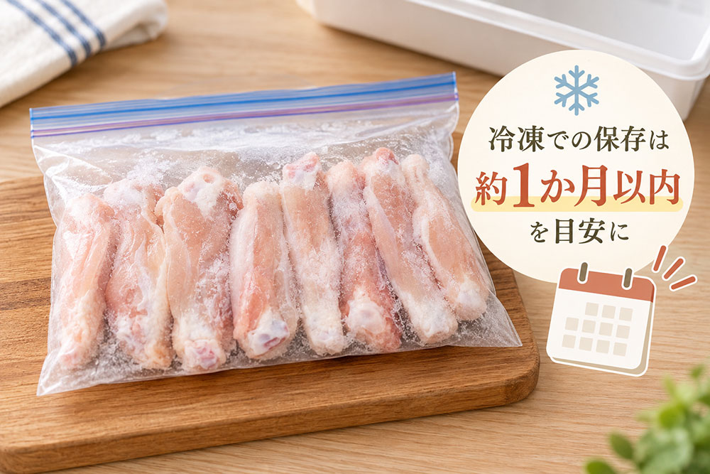 冷凍保存は何週間もつ?1か月以上たった場合の目安