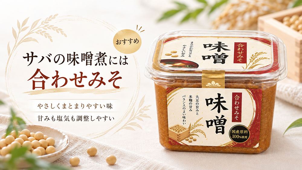 サバの味噌煮にはどの味噌が合う？