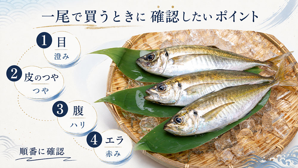 一尾で買うときに確認したいポイント