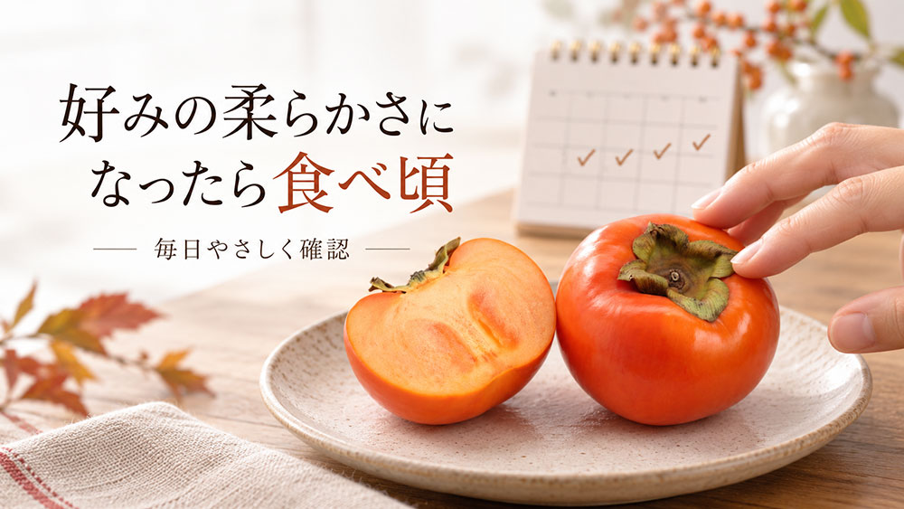好みの柔らかさになったら食べ頃