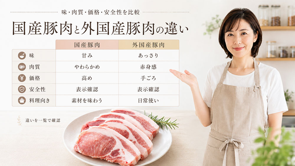 味・肉質・価格・安全性を一覧表で比較