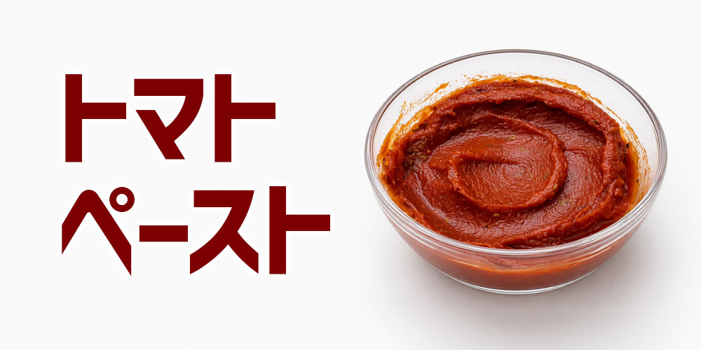 トマトペーストとはどんなもの？