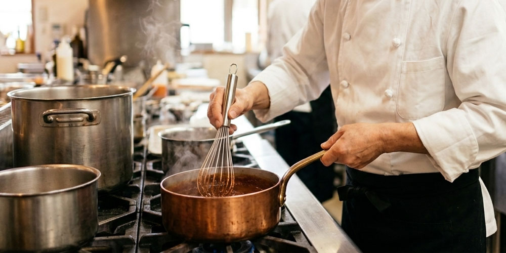 トマトペーストはレストランの必需品