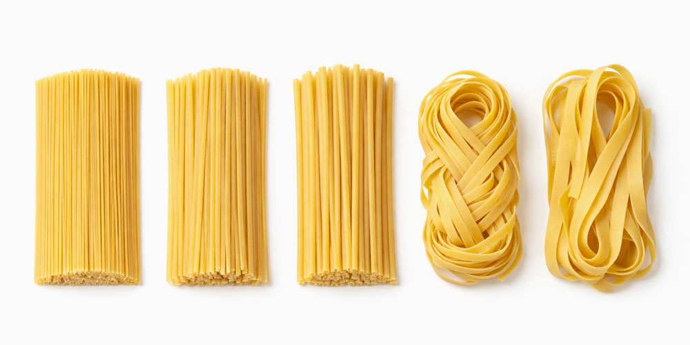 代表的なロングパスタ