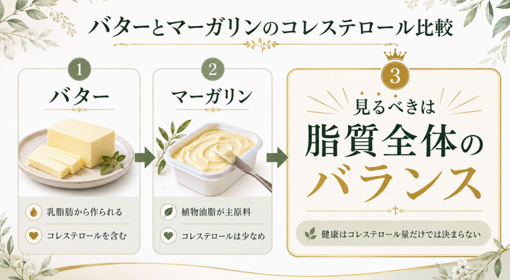 コレステロールと脂質のバランス