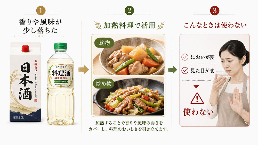 香りや風味が落ちたときの使い方
