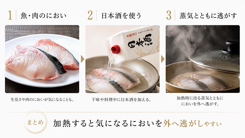 食材の臭みを消す効果