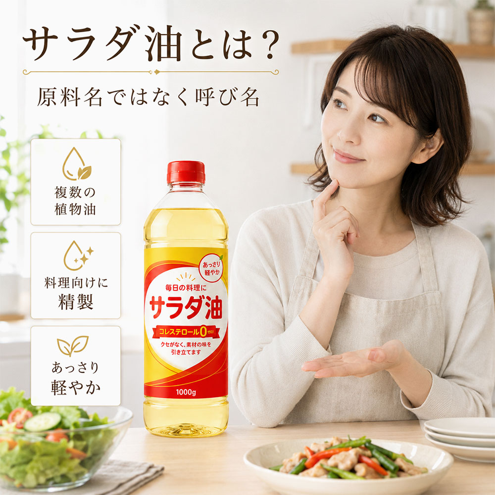 サラダ油の基本情報と特徴