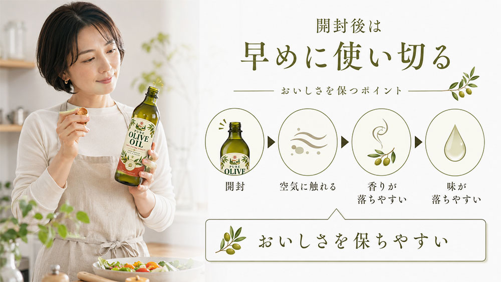 開封後は早めに使い切る