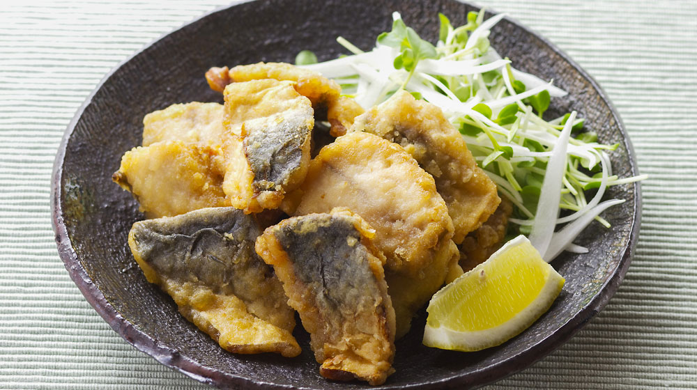 さっぱりしたゴマサバは竜田揚げ・フライに使いやすい