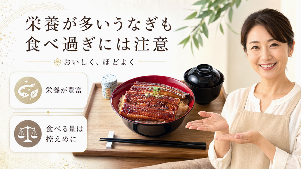 栄養が豊富でも食べ過ぎには注意する