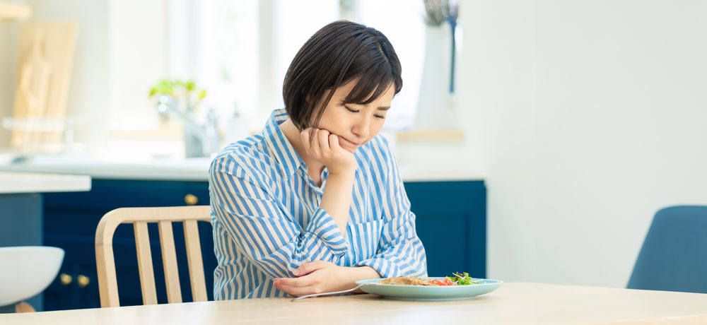 食欲をなくす色に気をつける