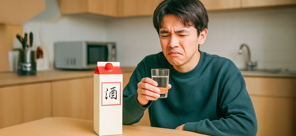 紙パックの安い日本酒はまずい?