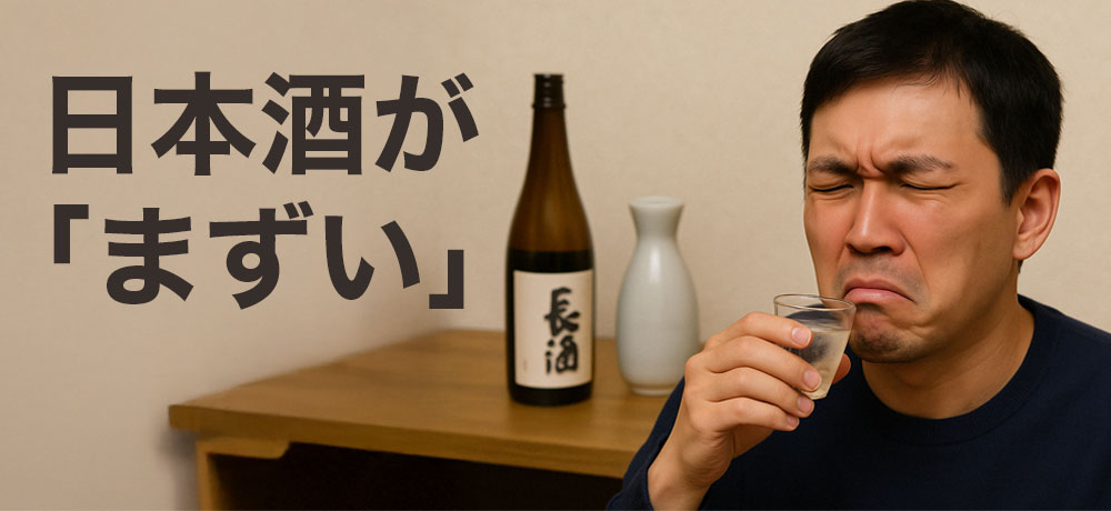 日本酒がまずいと感じる理由