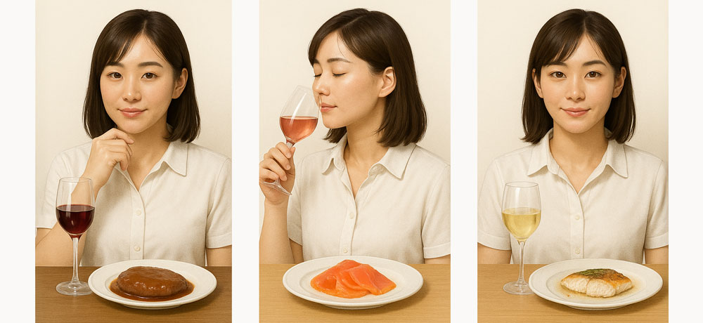 料理とお酒の相性を見極める基本の3つ法則
