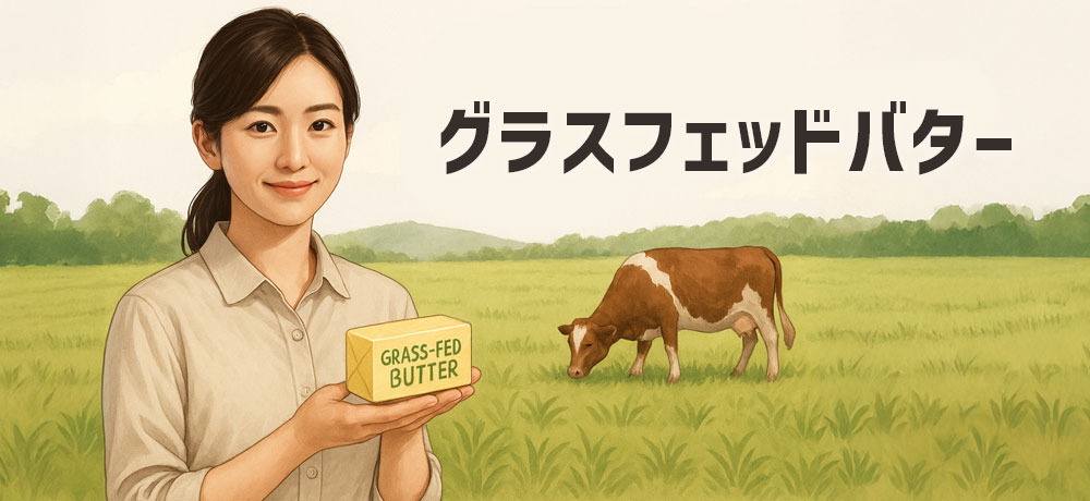 健康志向の人が好むグラスフェッドバターとは