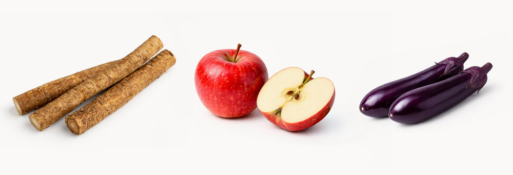 酸化現象は、空気に触れると自然に起こるもので、特にごぼうやりんご、ナスなどの野菜に見られます。